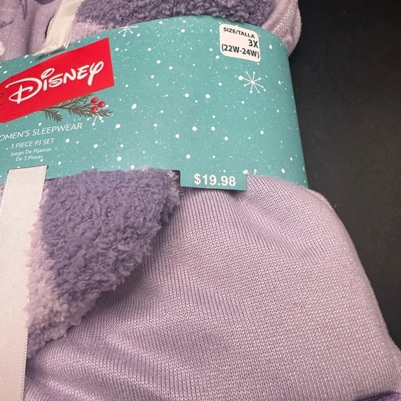 Disney Jack Skellington 3 Piece Set Womens Size 3X (22-24) Pajamas Pjs Socks NWT - Picture 14 of 14